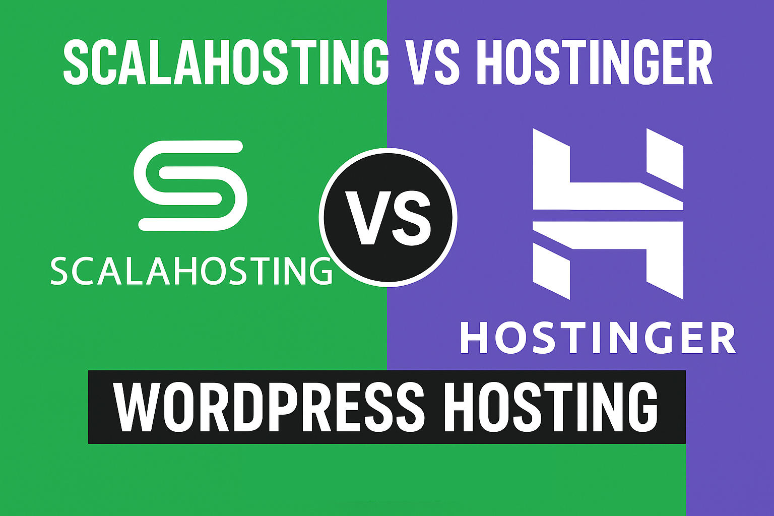 ScalaHosting vs Hostinger (2025): A Complete Comparative Review for WordPress Users